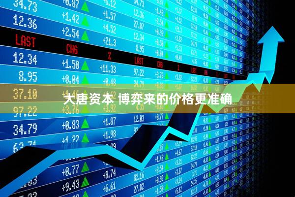 大唐资本 博弈来的价格更准确